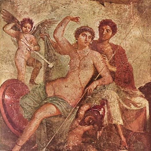 hephaestus and aphrodite and ares